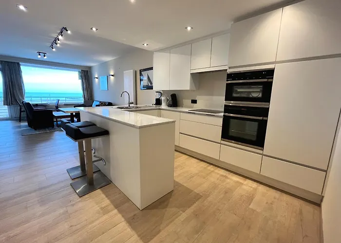 Bel Air - Luxurious 2-bedroom With Sauna Front Sea View T95 * אוסטנדה